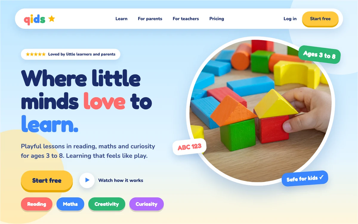 Example project homepage